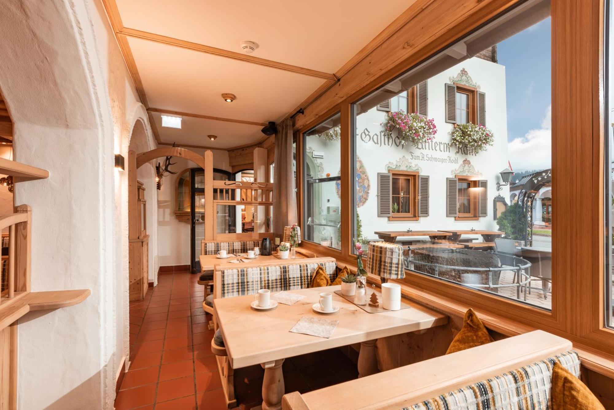 Alpen Glueck Hotel Unterm Rain Garni Kirchberg in Tirol Exterior foto